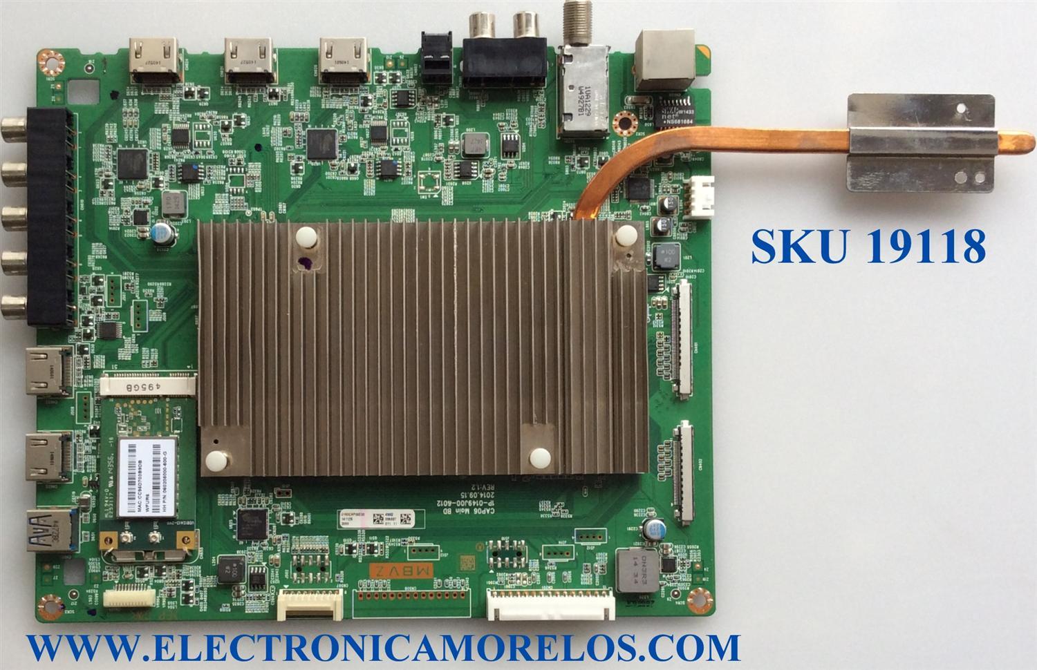 MAIN / VIZIO Y8386490S / 1P-0149J00-6012 / 1P-0145X00-6010 / 0160CAP06E00 / 0160CAP06E00 490 / REV.1.2 / PANEL S600FU1-1 / MOD. P602UI-B3 LFTRRDAQ / P602UI-B3 / P602UI-B3 LFTRRDAR / SUSTITUTAS Y8386860S / Y8386690S / Y8386864S / Y8386664S / 0160CAP05E00